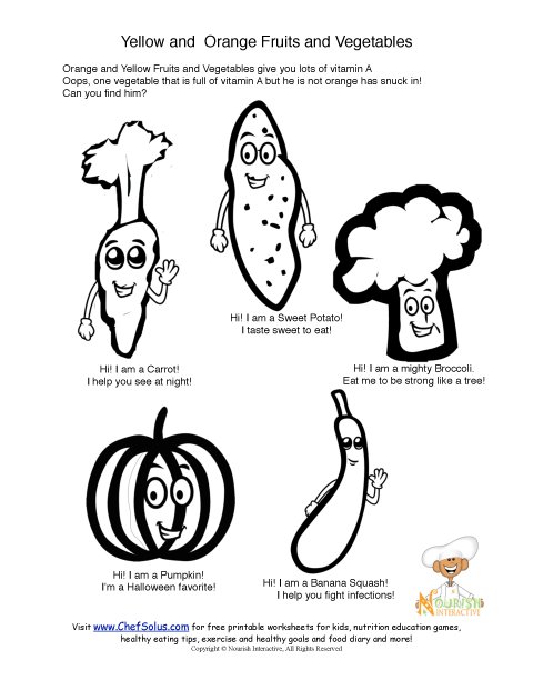 sweet potato coloring pages