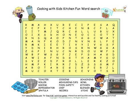 Play Word Cooking  Free Online Games. KidzSearch.com