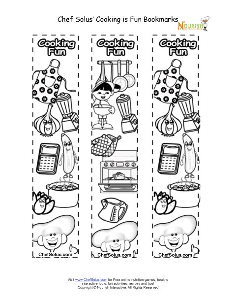 Fun and Food Bookmarks  Metal Bookmarks for Fun and Foodie