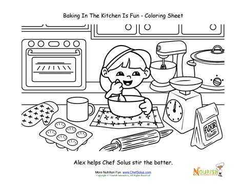 Fun Kids Baking Activities {w/ Free Worksheet!}
