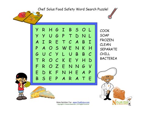 easy food mazes for kids